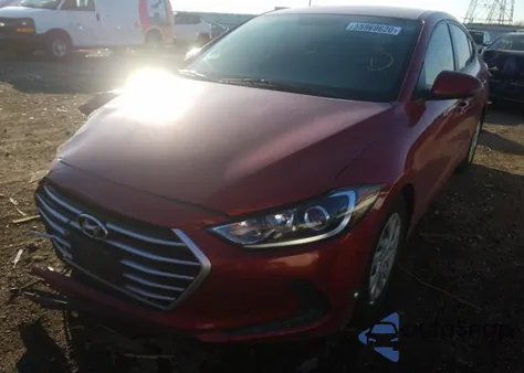 2017 Hyundai Elantra Se z USA, uszkodzony, nr VIN 5NPD74LF7HH126052